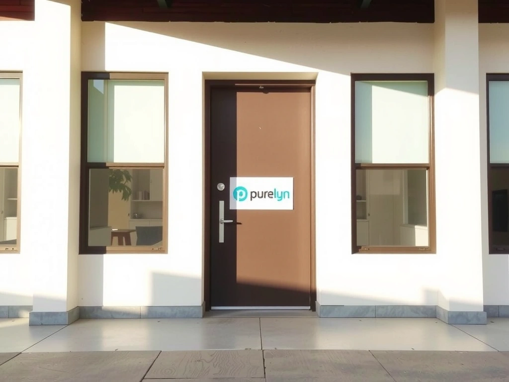 Fachada de la oficina de PureLyn en Bello